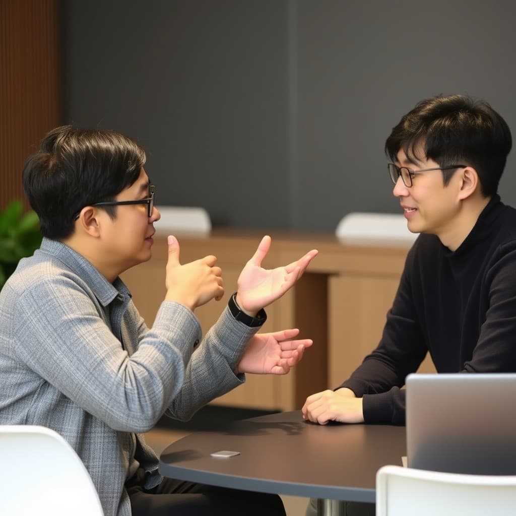 코치들이 소그룹으로 진지하게 토론하며 학습하는 집중 훈련 모습